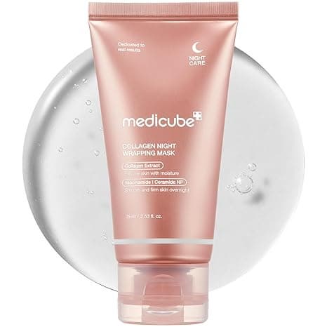 Medicube Collagen Overnight Wrapping Peel Off Facial Mask Pack 75ml 