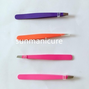 mini size Stainless Steel Multi-Function Nail Clip Manicure Nail Art Tool Tweezers