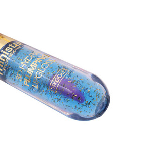 MINISTAR 24K Gold Lip Oil Moisturizing Nourishing Temperature Color Changing 3D Lip Plumping Lip Gloss