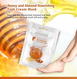 Mondsub Organic Silk Baby Feet Milky Spa Sock Pack Fetish Moisturizing Disposable Pedicure Care Hydrating Foot Mask