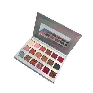 New 2019 trending product pressed glitter eyeshadow low moq private label eyeshadow