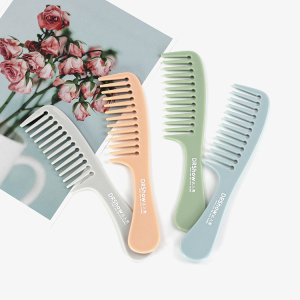 New Design Anti static Colorful Portable Comb Eco Friendly Comb Plastic Comb