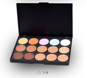 New professional face makeup cream concealer 15 colors palette