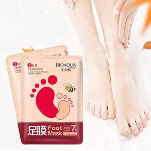 OEM ODM BIOAQUA Moisturizing Exfoliating Foot Peel Mask