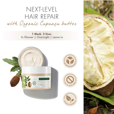 Organic Vegan Butter Nourishing &amp; Repairing Dry Damaged Hair Mask
