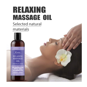 Private Label OEM/ODM Lavender Essential Oil Relaxing Body Massage Oil 250ml Pure Natural Compound Essential Oil