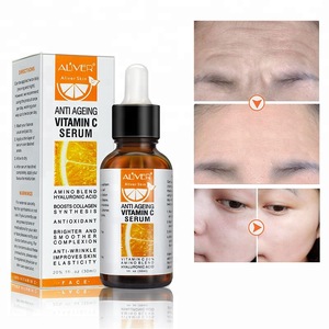 Private Label Skin Care Whitening Serum Organic Vitamin C Hyaluronic Acid Serum