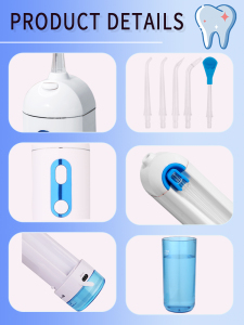 Professional Dental Care Products Oral Irrigator Water Flosser Soft Customized