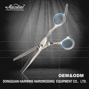 Professional hair shears cutting scissors korea thinning curved custom logo wholesale for barber shop