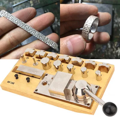 Professional Steel Ring Bending Bender Shaping Blanks Equipment Rings Jewellery Making
