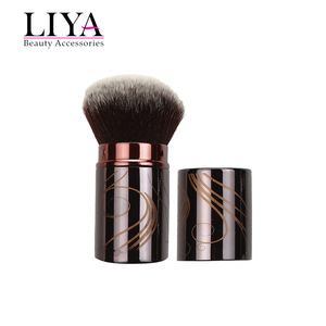 Retractable Kabuki Blush Foundation Powder Brush in Cosmetic tools