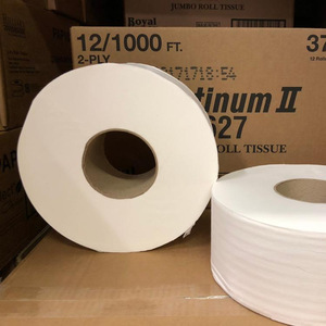 Sanitary toilet jumbo tissue paper roll