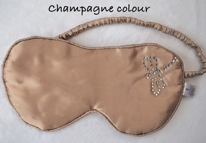 silk sleeping eye mask with silk filled