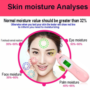 skin moisture analyzer bio magnetic analyzer skin scope analyzer
