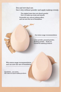 Soft makeup sponge cosmatics beauty 2020 private label cosmetic puff egg tool foundation