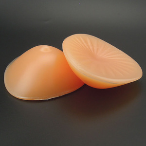 Soft Silicone Fake Breast Forms Artificial Breast Chest Without Strap