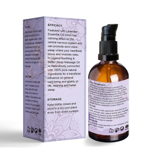 SPA Massage Shop Use Pure Essential Oils Relaxing Therapeutic Body  Lavender Massage Oil For Better Sleep