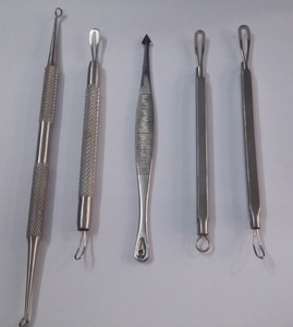 stainless steel blackhead remover blemish kit/ acne and pimple remover extractor/ multifunction other beauty equipment
