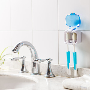 Sticky Auto and Battery UV Toothbrush Holder and Sterilizer Sanitizer