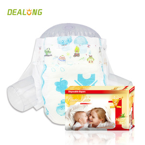 Super thin printed disposable baby diapers/nappies