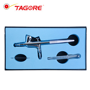 TG135B single action airbrush machine for cake decorating a power spray gun for tattoo or makeup nail