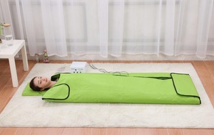 Totally New product ! Infrared sauna blanket with tourmaline and jade stones for health care and slimming weight loss