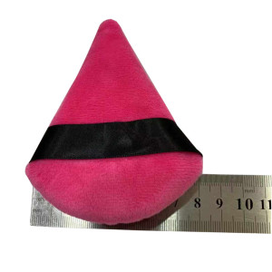 U-HomeTalk  Makeup Tools Factory Triangle Dry Powder Puff Microfiber Puff Customized Logo Puff