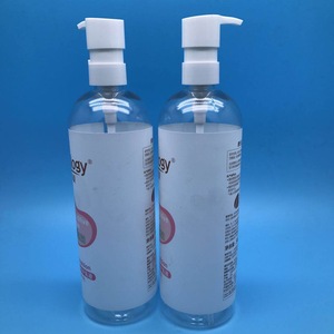 UKPET21 500ml PET Shampoo bottle with pump