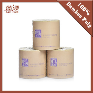 Unbleached Natural Tissue Paper Silk Soft Toilet Tissue