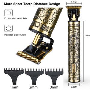 Usb Rechargeable T9 Baldheaded Hair Trimmer men