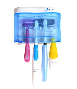 UV Ultraviolet Family Toothbrush Sanitizer Sterilizer Cleaner Storage Holder New