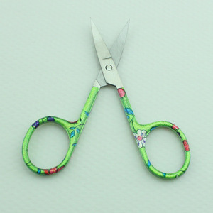 Various Color Makeup Manicure Scissor With Epoxy Handle