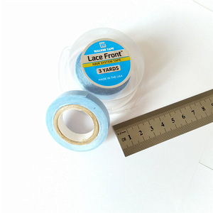 Walker Tape Lace Front Hair System Tape 3 Yards Double Face  Blue Tape For Hair Extension Toupee Lace Wig Pu Extension