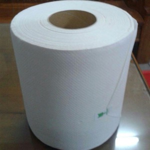 White /Brown Recycled pulp Hardwound Roll Towel paper