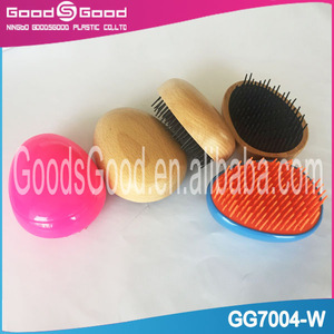 Wholesale abs plastic material oval detangler hairbrush