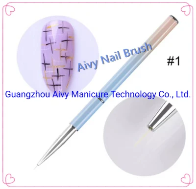 Wholesale Shinny Color Beauty Salon Nail Polish Gel Brush