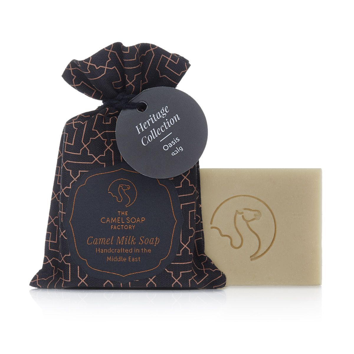 Camel milk soap Palmarosa & Cedar. Heritage Collection