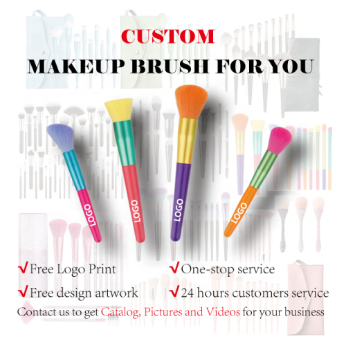 Professional 12 Pieces Eye Makeup Brushes Kit Fluffy Blending Eyeshadow Smudge Pencil Nose Shadow & Highlight Cosmetic Tools