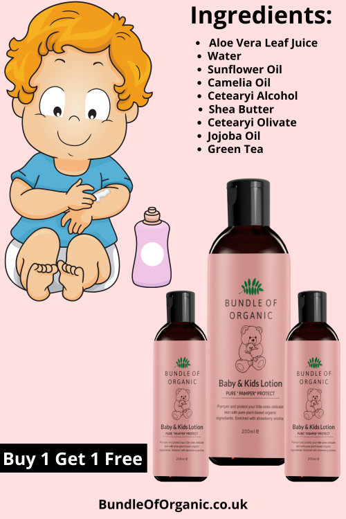 Baby & Kids Strawberry Body Lotion 200 ml