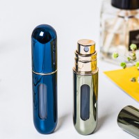 Portable Perfume Bottle Bottom Filling Travel Spray Bottle 5ml