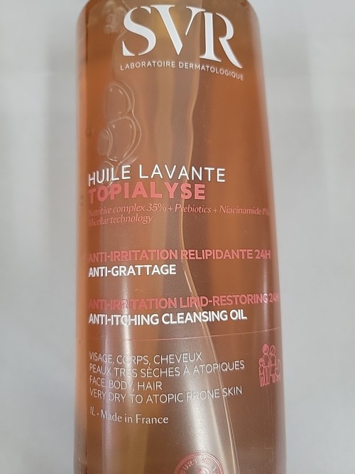 SVR Topialyse Huile Lavante Micellar Cleansing Oil 1L