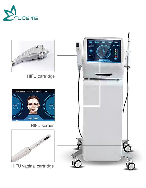 2 in 1 Ultrasound 4D HIFU and HIFU Vajinal Machine for Face,Body and Vaginal