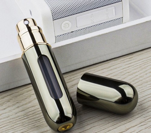 Portable Perfume Bottle Bottom Filling Travel Spray Bottle 5ml