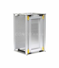 COC-601 ESD pcb cart vertical storage trolley