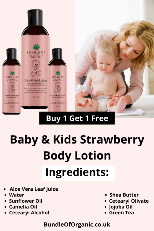 Baby & Kids Strawberry Body Lotion 200 ml