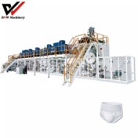 Semi Servo Pull Up Adult Diaper Making Machine