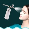 Nano Ionic Cold Mist Airbrush Face Steamer Portable Rechargeable Moisturizing Facial SPA Beauty Device