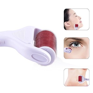 Acne Scar Removal Derma Rolling System , Titanium Derma Microneedle Roller