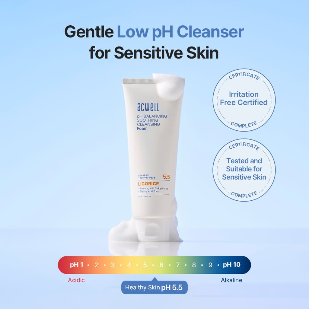 [ACWELL] pH Balancing Soothing Cleansing Foam