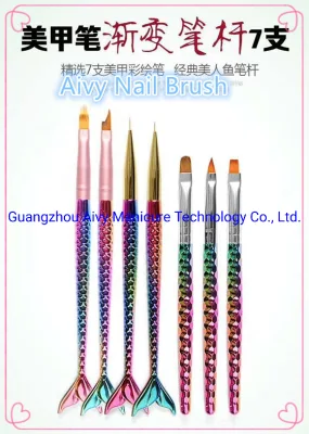 Aivy Nail Art Brushes Gel Polish Nail Gel Brushes